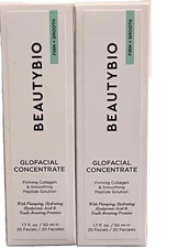 Beautybio Glofacial Concentrate Firm+Smooth Collagen 1.7oz Each-2 Pack SEALED