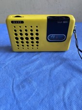 Radio Transistor AM "DANY" Colore Giallo Vintage