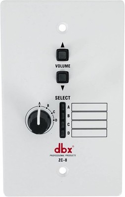 Dbx ZC8 Volume and Source Controller