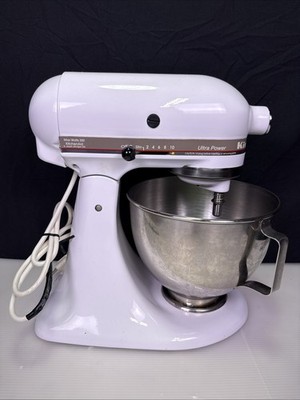 KitchenAid Ultra Power Stand Mixer White Bundle KSM90 PSWH Excellent Tested