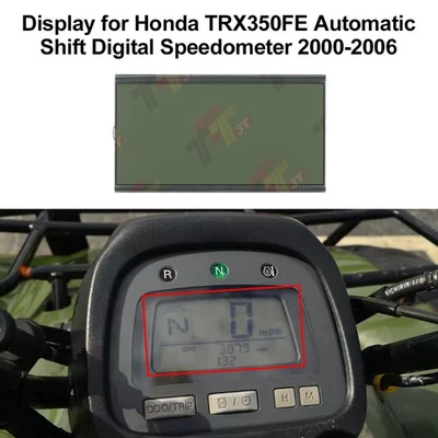 Display for Honda TRX350FE Automatic Shift Digital Speedometer Repair - Bild 1 von 4
