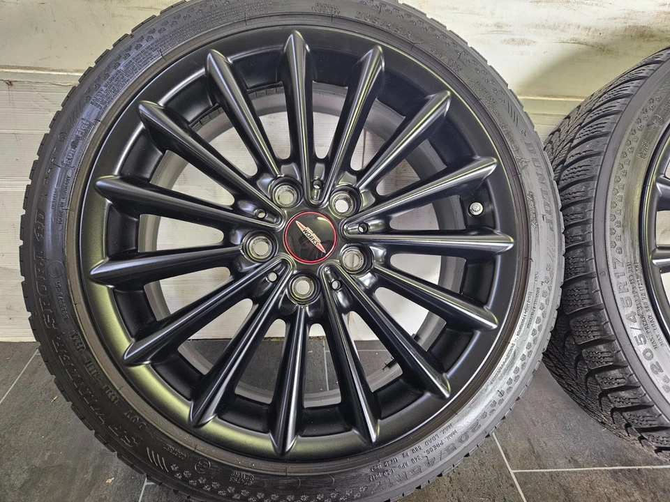 MINI Cooper One F55 F56 F57 17 Zoll JCW Spoke 505 Winterräder 7mm DOT: 3523 - Bild 2 von 4