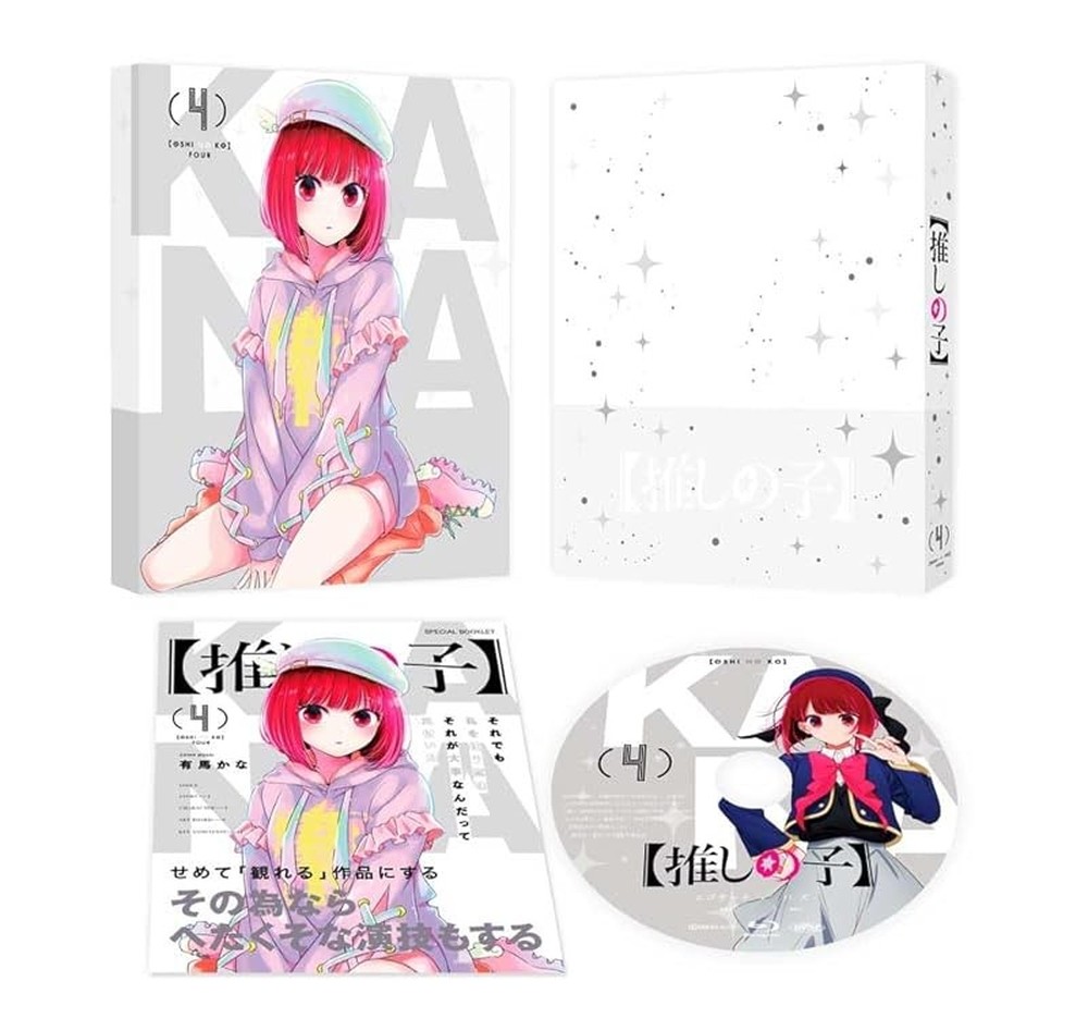 [Japanese] Oshi no Ko Vol.4 Blu-ray New From Japan