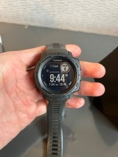 Garmin Instinct Solar 45mm Case Graphite, Band Graphite GPS Watch