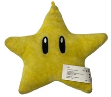 Nintendo Super Mario Super Star Soft Plush 6”