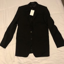 TAGLIATORE Giacca Donna Jacket two button blazer. sz 40 / L Italian Euro. Black