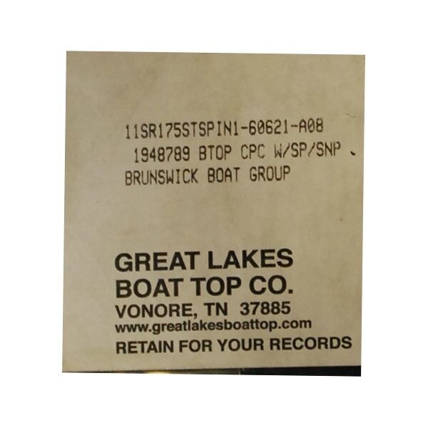 Sea Ray Boat Cockpit Cover 1948789 175 Sport w/ Snaps Black 2011 eBay