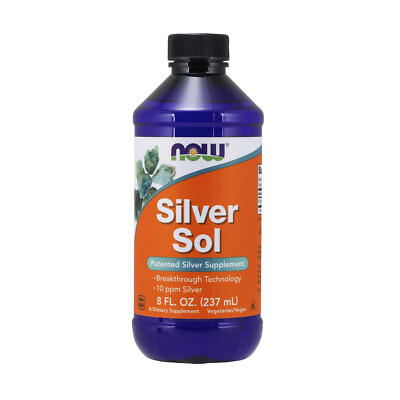 Novogen Silver NOW Silver Sol Patented Silver Supplement, 8 Fluid Ounces | eBay