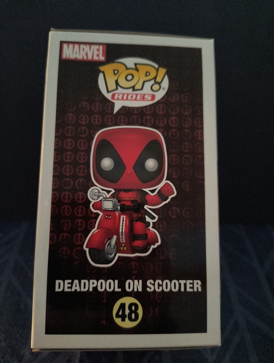 Funko Pop Rides - #48 Deadpool on Scooter - Marvel | eBay