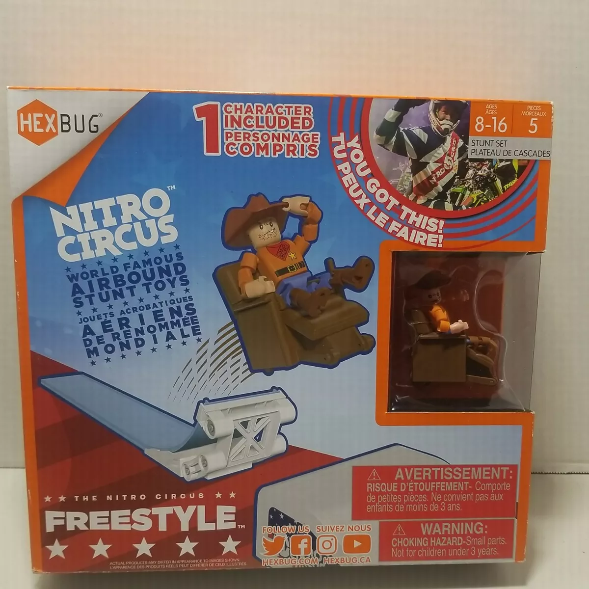 Nitro circus cheap hexbug