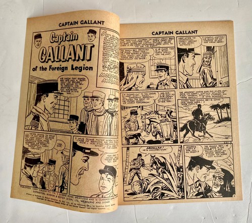 Vintage Captain Galant Foreign Legion # 1 Comic Charlton Sydney Australien - Bild 3 von 13