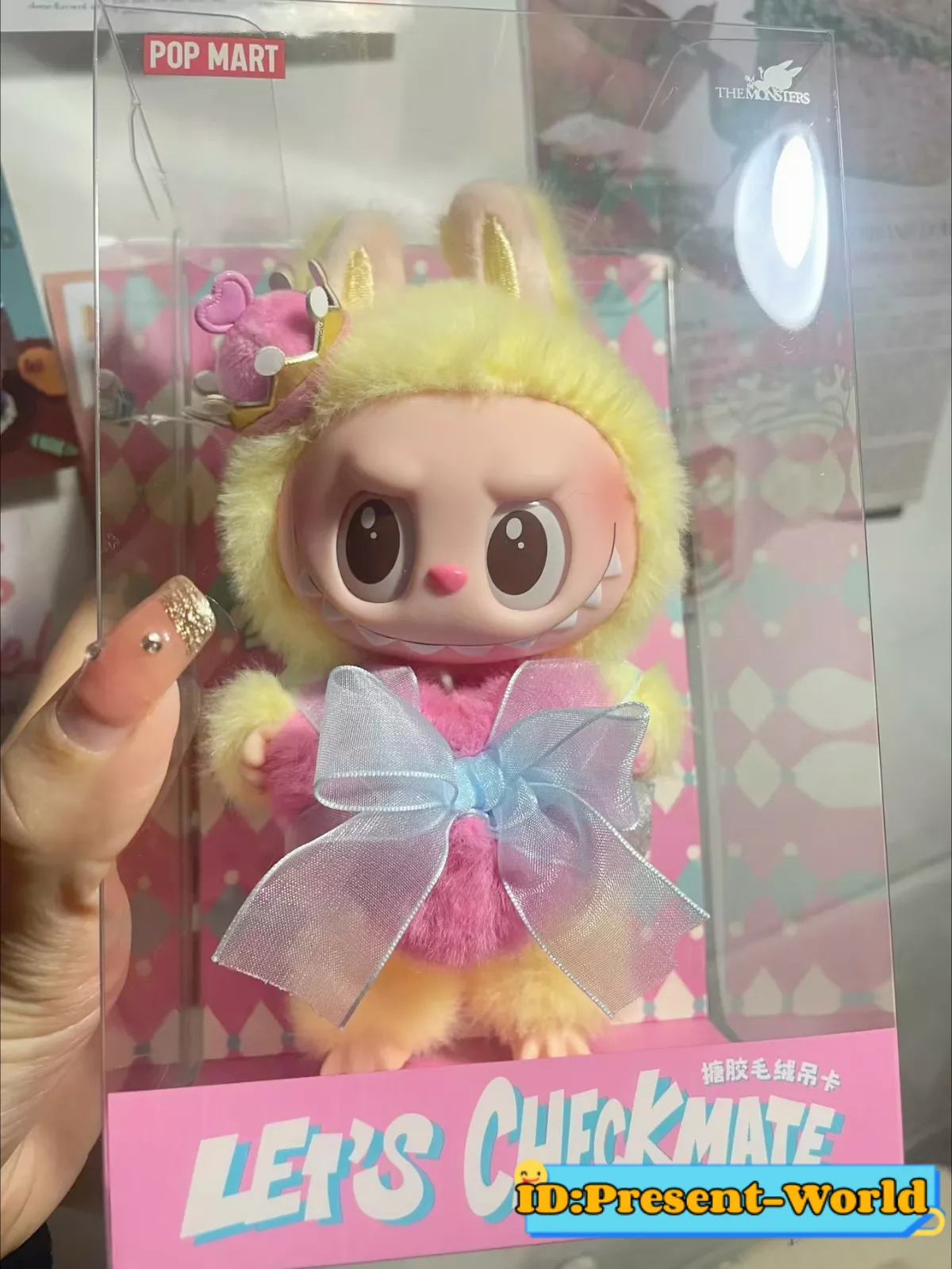 POP MART LABUBU THE MONSTERS Let's Checkmate Vinyl Plush POP MART LABUBU THE MONSTERS Let's Checkmate Vinyl Plush