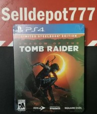 Shadow of the Tomb Raider PS4 Limited Steelbook Edition Brand New 