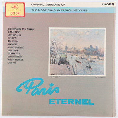 Paris Eternel Original Versions Of The Most Famous French Melodies 12'' Vinyl LP