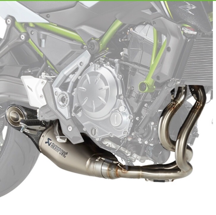 OEM GENUINE KAWASAKI Z650 NINJA 650 AKRAPOVIC FULL SYSTEM EXHAUST