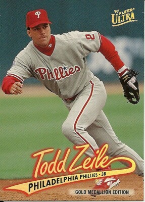 1997 Ultra Gold Todd Zeile 257 Phillies | eBay