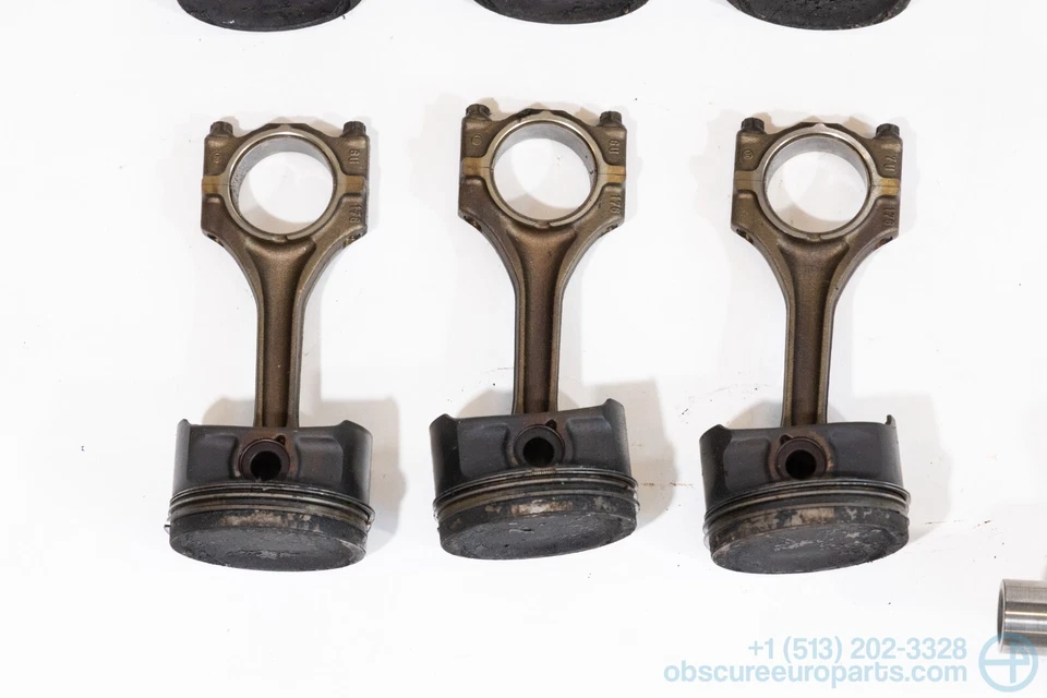 BMW E36 M3 S52 1998 bloque motor cigüeñal pistones y varillas usados Foto 3 de 4