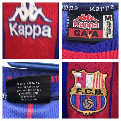 Kappa FC Barcelona97/98 Figo 7 長袖シャツ Kappa FC Barcelona97/98 Figo 7 長袖シャツ