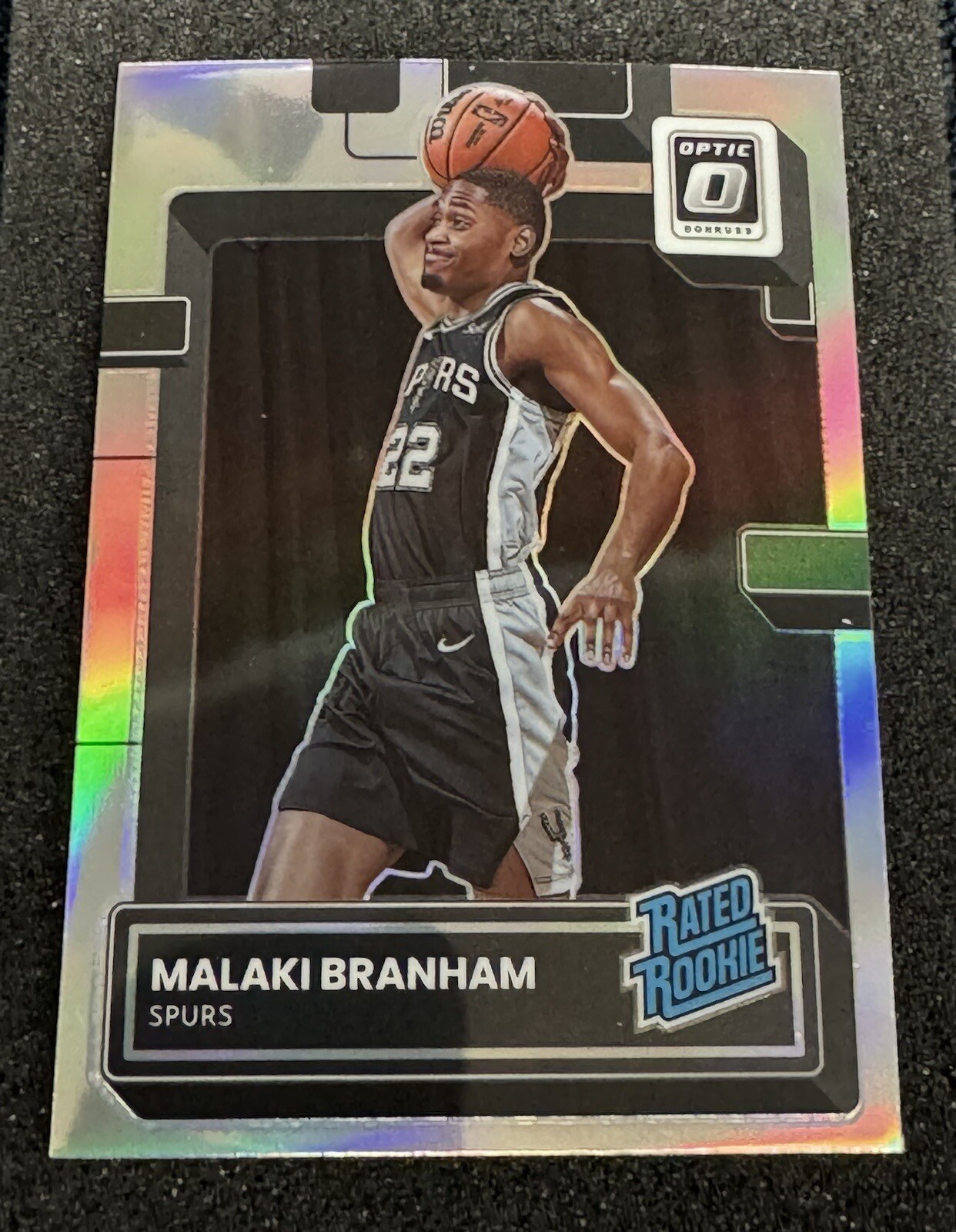 2022 Donruss Optic Basketball #222 Malaki Branham Silver Holo Rated Rookie RC