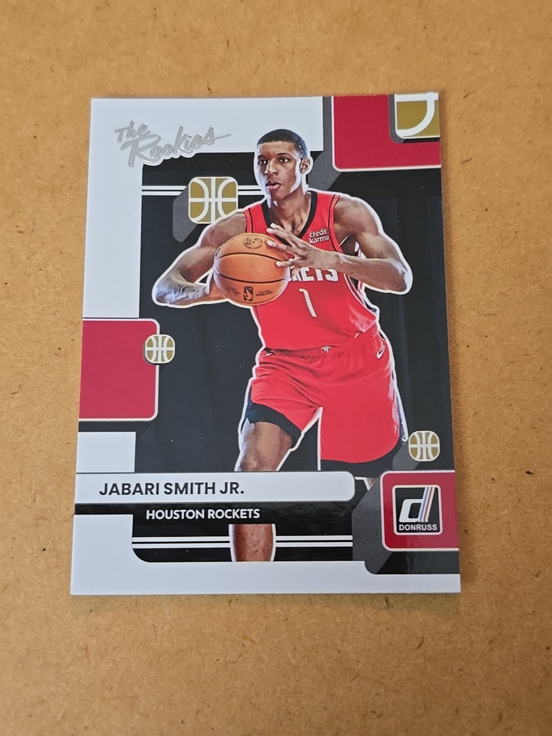 2022-23 Panini Donruss The Rookies Jabari Smith Jr. #3 Rockets