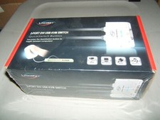 Linkskey 2 Port DVI USB KVM Switch with QuickSwitch Button