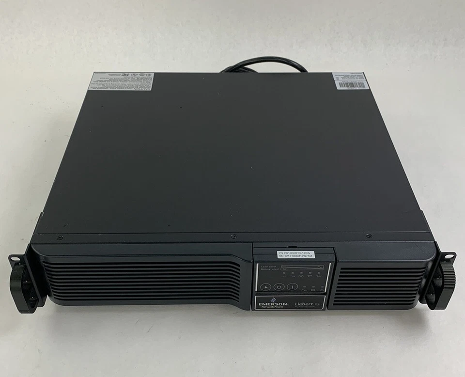 Liebert PS1000RT3-120W 1000VA 2U Line-interactive UPS System No Batteries - Image 2 of 4