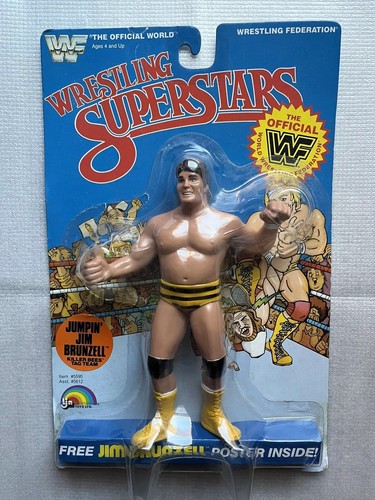 Vintage 1986 WWF Wrestling Superstars Jim Brunzell...