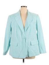 Eloquii Women Green Blazer 14 Plus