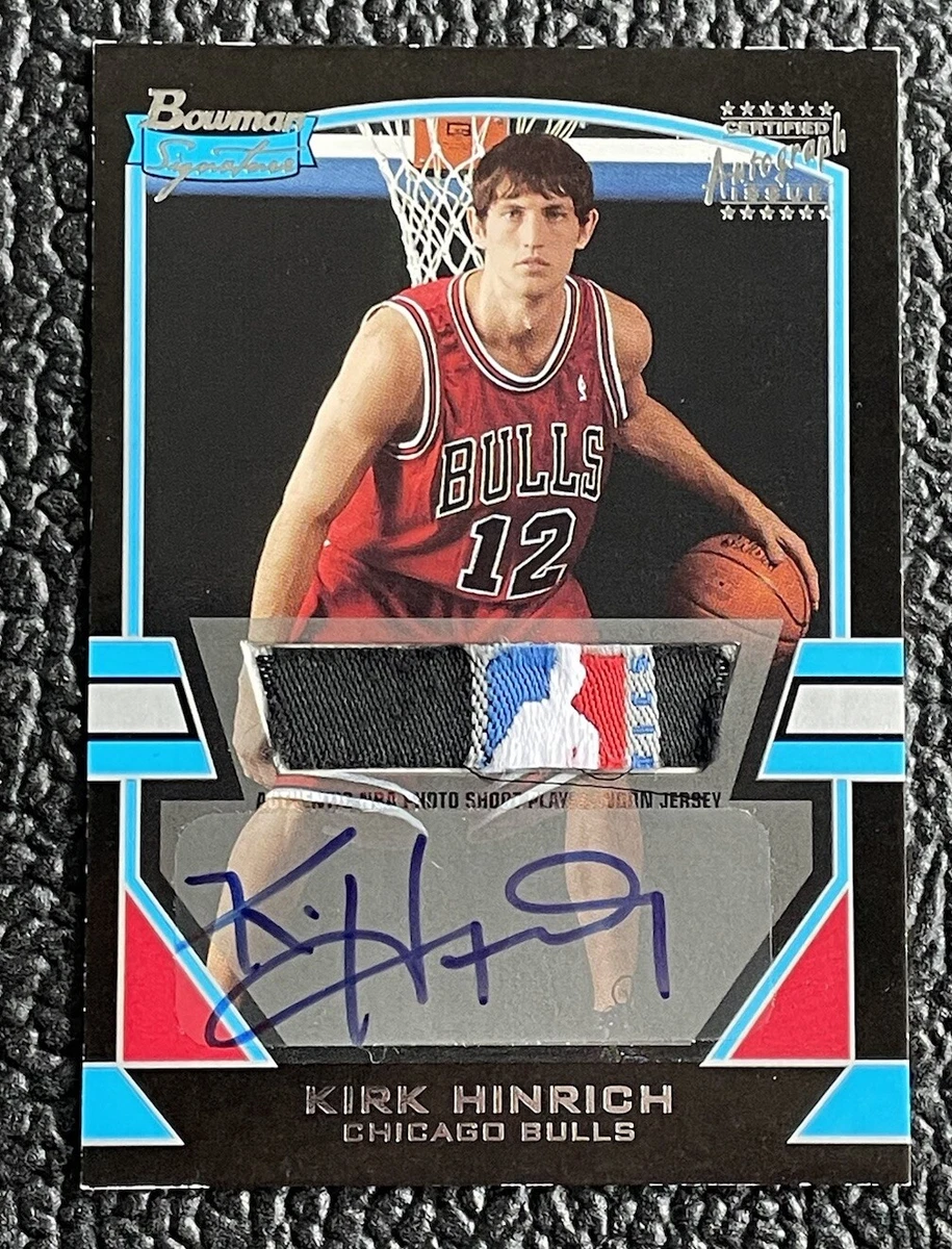 Kirk Hinrich Basketball Autographed Sports Trading Cards