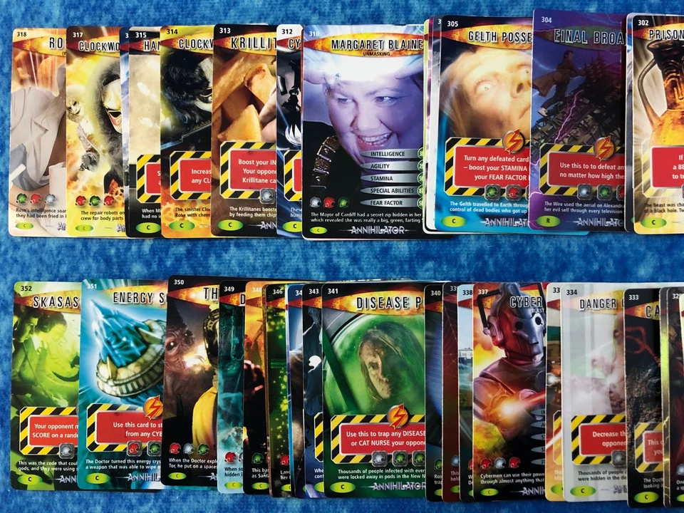 Doctor Who Battles in Time 2: Annihilator SINGLE CCG Trading card by Topps 2007 - Image 3 of 4