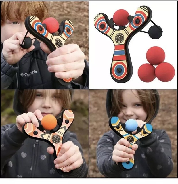 Kids Slingshot Toy New Foam Balls eBay
