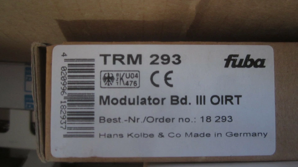 NEU Konvolut FUBA TV Umsetzer Converter Transposer AB- Verstärker Modulator etc - Bild 4 von 4