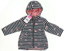 Joules Outerwear 256871 Girl Raindrop Jacket Pnkstphrse Size 3Y
