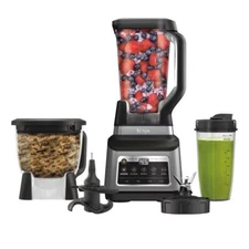 New Ninja Blender Professional Plus Kitchen System with Auto-iQ - Black 