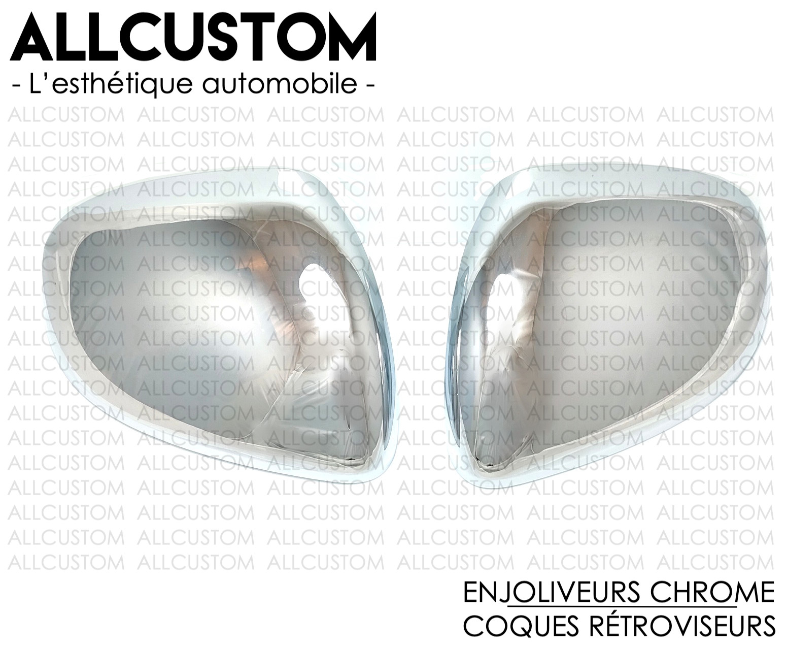 Coques de rétroviseur chrome Mercedes W206 parfaites pour look urbain chic