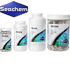 Matrix High Surface Area/Bio Bacteria Filter Media Seachem 250ml 500ml 1L or 2L