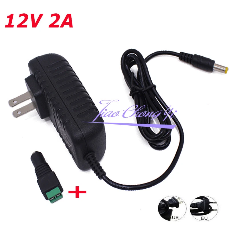 DC12V TO AC100-240V lighting Transformes output 12V 1A 2A 3 5A LED Power Adapter - Image 3 of 4
