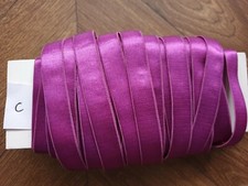 Luxus BH Tr&auml;ger 15 mm lila elastisch - 1 Meter
