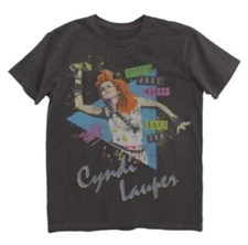 Cyndi Lauper Girls Just Wanna Have Fun Vintage 80s music Basic T shirt