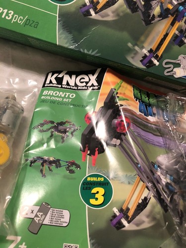 Bronto K'NEX Beasts Alive Building Set Construction Toy KNEX Motorized 34483 - Picture 4 of 9