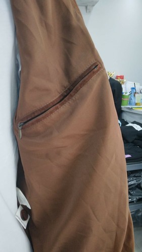 GIUBBOTTO In Renna/ Pelle Uomo Man Marrone VINTAGE tg 56 MON1411LZ - Picture 6 of 11