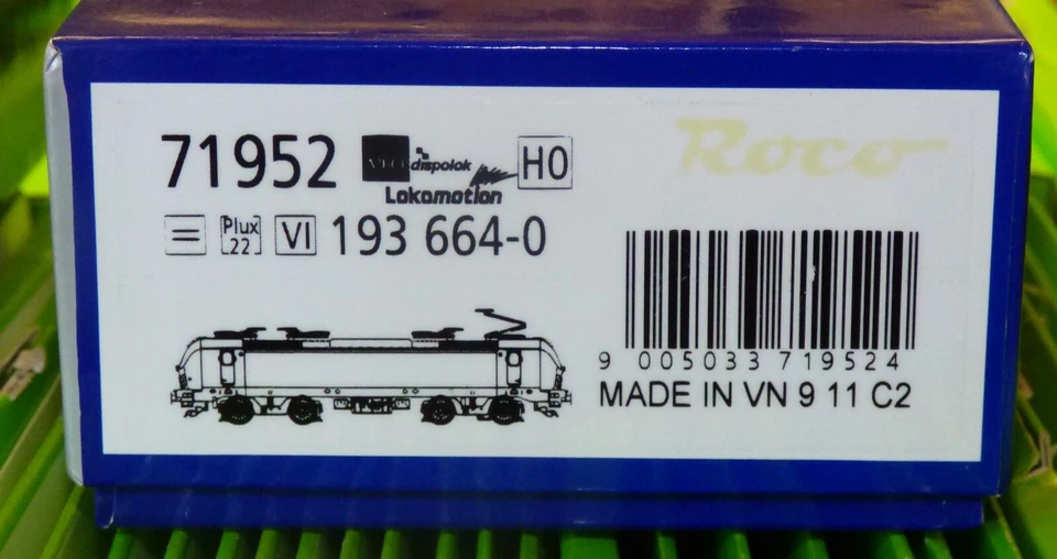 Roco 71952 MRCE/Lokomotion Class 193 "Vectron", Black Livery, Era VI - Image 3 of 4