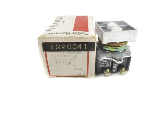 CUTLER HAMMER E30CM SER. A4 120VAC/DC NSMP