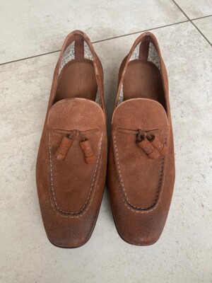Herrenschuhe der Marke Kohe Made in Spain. Slipper. Schuhgröße 41, Leder, neu.