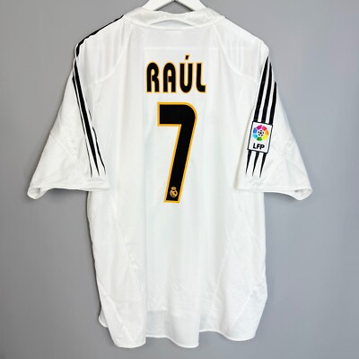 REAL MADRID 2004 2005 HOME FOOTBALL SHIRT SOCCER JERSEY ADIDAS