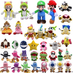 15cm-25cm-Super-Mario-Bros-Plush-Doll-Stuffed-Soft-Luigi-Birdo-Caterpillar-Toy