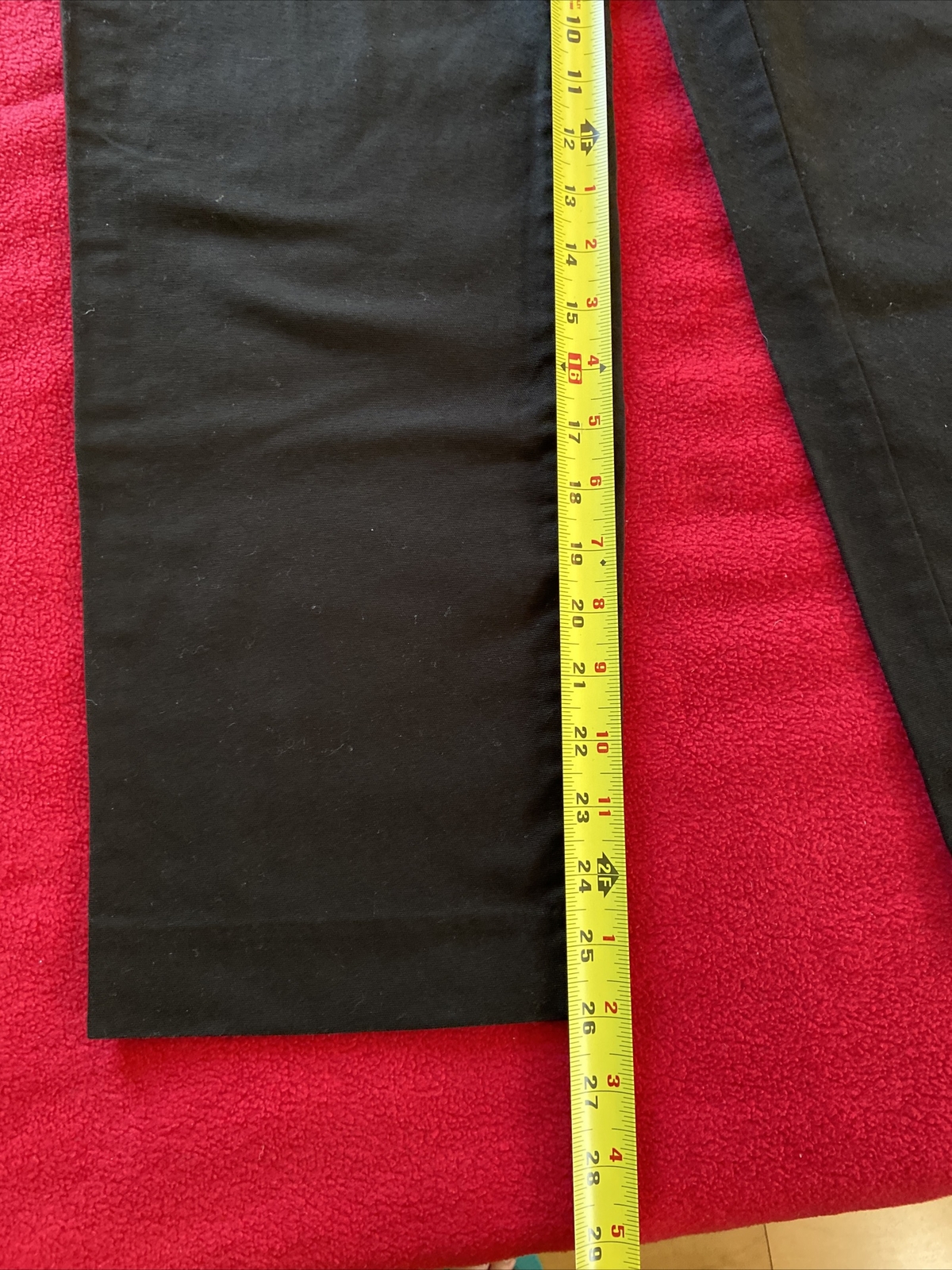 BASIC BLACK Talbots black classic side zip capris… - image 9