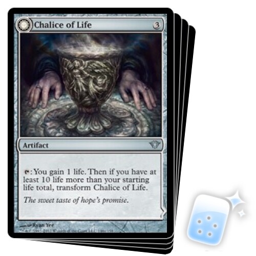 CHALICE OF LIFE X4 Dark Ascension DKA Magic MTG NEUWERTIG KARTE - Bild 1 von 1
