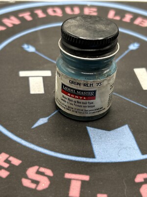 TESTORS MODEL MASTER Acryl Paint #4785 4783 Grun Green RLM 73 1/2 fl. oz.