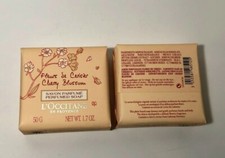 1 L'Occitane Fleurs de Cerisier Cherry Blossom Perfume Bar Soap 1.7oz